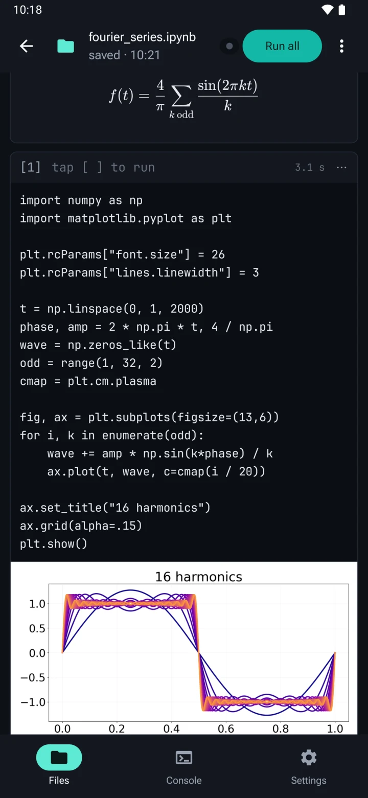 Callisto running on Android